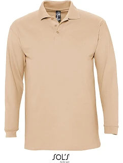 SOL'S Winter II Piqué polo s dlouhým rukávem model 22525756 sand