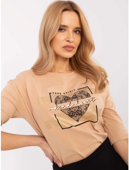 Blúzka CLM BZ 0012.94 camel