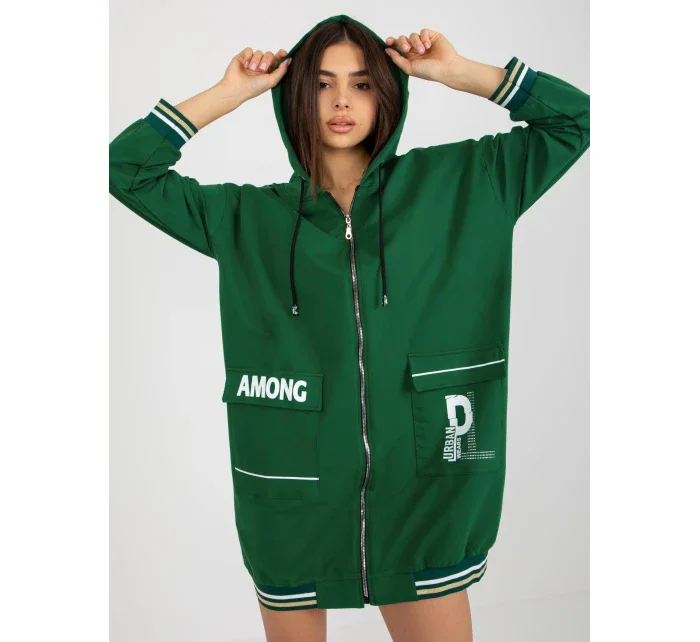 Mikina RV BL 8149.91P tmavo zelená Mikina RV BL 8149.91P tmavo zelená