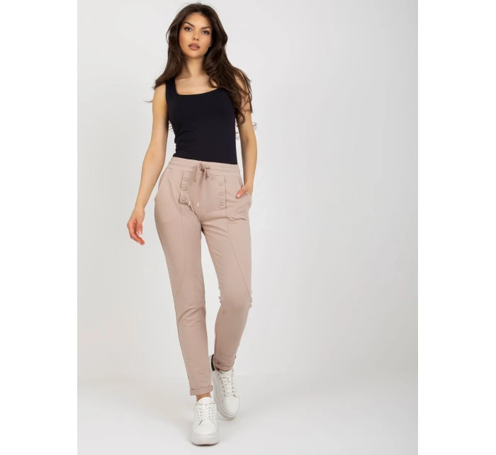 Spodnie dresowe RV DR model 19779796 ciemny bezowy - FPrice