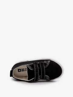 Detské tenisky na suchý zips Big Star Black