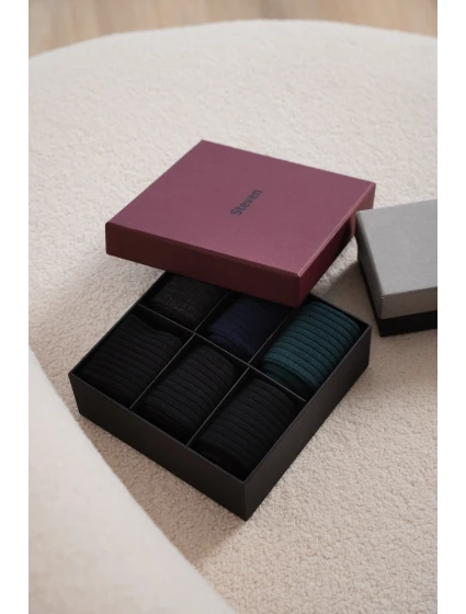 Ponožky Steven art.175/5 Pánske boxy A'6 41-46