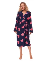 Dlouhý dámský župan model 18829036 Futura SXL - L&L Dlouhý dámský župan model 18829036 Futura SXL - L&L