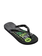 Pánske žabky Ipanema Graphics black-green 83532-AP253