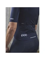 Cyklistické tričko POC W's PRISTINE Jersey – tmavomodré