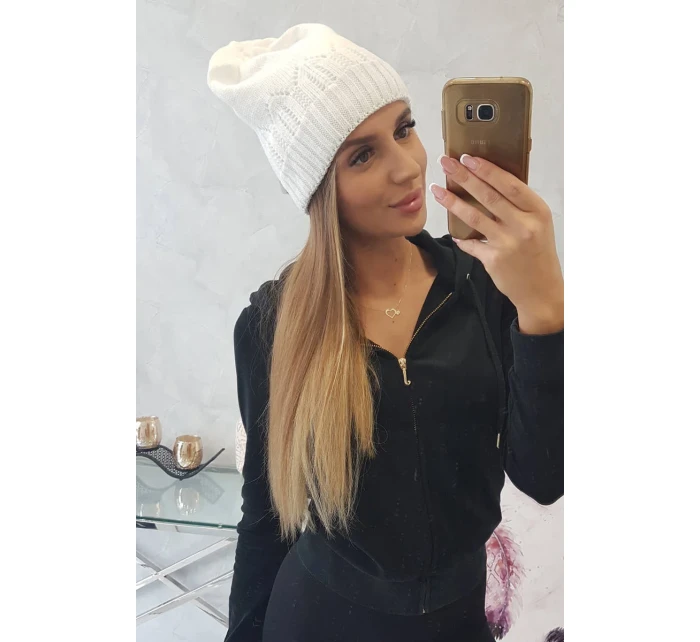Dámska čiapka Irmina K333 biela Dámska čiapka Irmina K333 biela