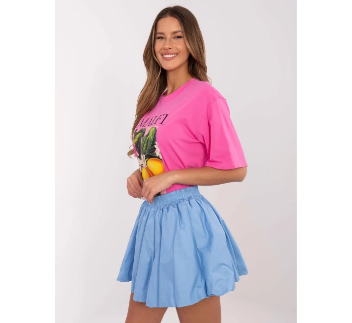 Sukňa MI SD 2547.24 svetlomodrá