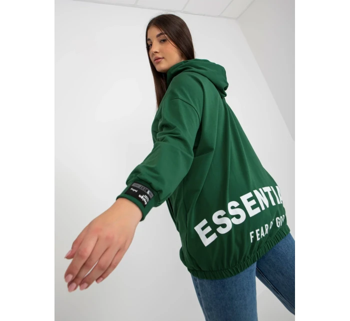 Mikina RV BL model 17821359 tmavě zelená - FPrice Mikina RV BL model 17821359 tmavě zelená - FPrice