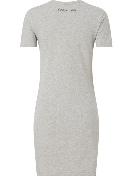 Dámska nočná košeľa Night Dress CK96 S/S 000QS6944EP7A šedá - Calvin Klein