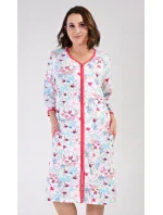 Dámské domácí šaty s tříčtvrtečním rukávem model 18316210 - Vienetta