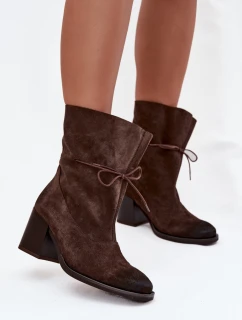 Topánky na podpätku model 220704 Step in style