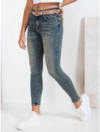 Dámské úzké push up džíny modré Dstreet model 21992750 - FashionStreet Dámské úzké push up džíny modré Dstreet model 21992750 - FashionStreet
