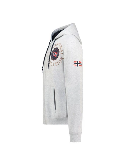 Geografické Norsko Mikina  DB 100 M WZ3027H/GN Grey model 21179592 - Geographical Norway