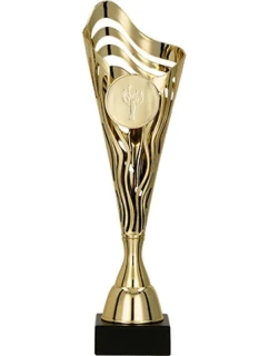 Zlatý plastový pohár