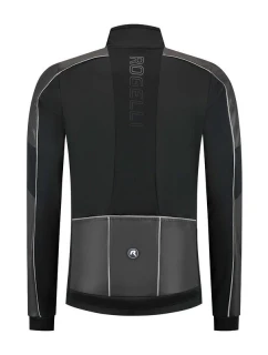 Rogelli zimná bunda ESSENTIAL HIVIS čierna 4XL