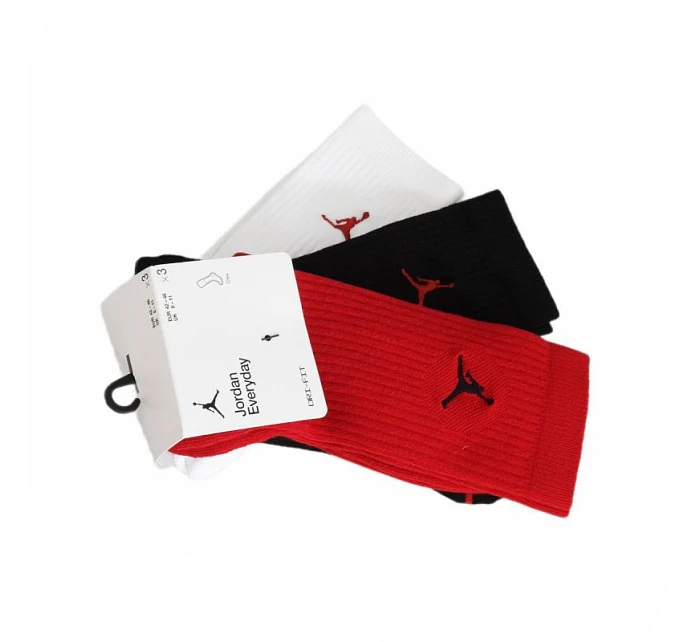 Pánske basketbalové ponožky Air Jordan Everyday Dri-Fit Crew 3-pack - DX9632-918