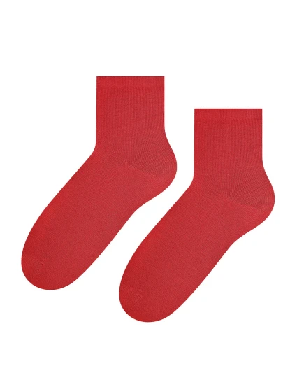 Ponožky 037 červená - Steven Ponožky 037 červená - Steven