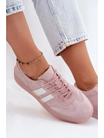 Tenisky z prírodného semišu na platforme Pink Coralia Tenisky z prírodného semišu na platforme Pink Coralia