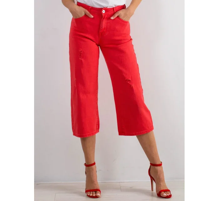 Džínsové nohavice JMP SP B102.32P červená