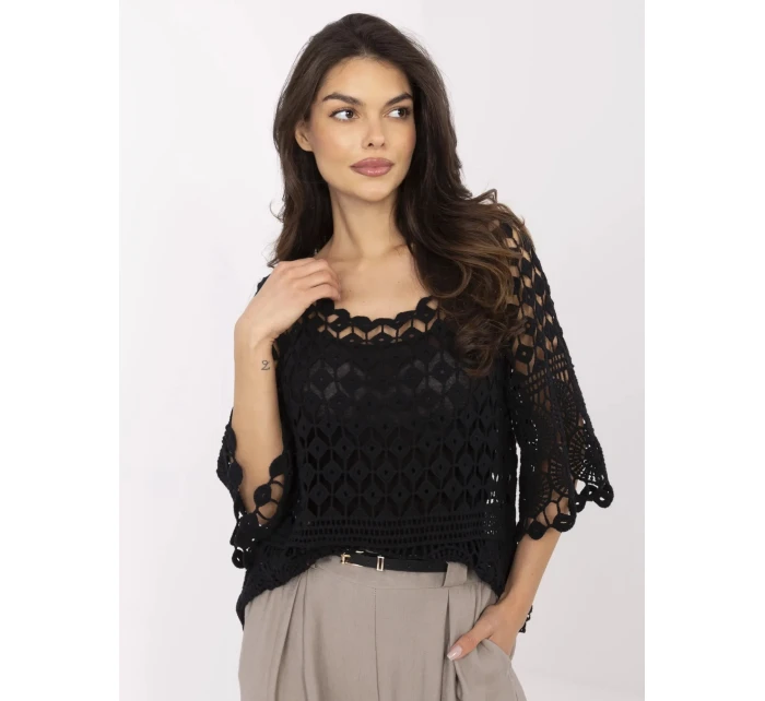 Blúzka MI BZ 9007.77 čierna