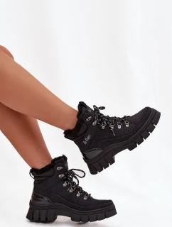 Dámske zateplené trapery Lee Cooper - čierne