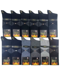 PONOŽKY 14638 FROTÉ MIX