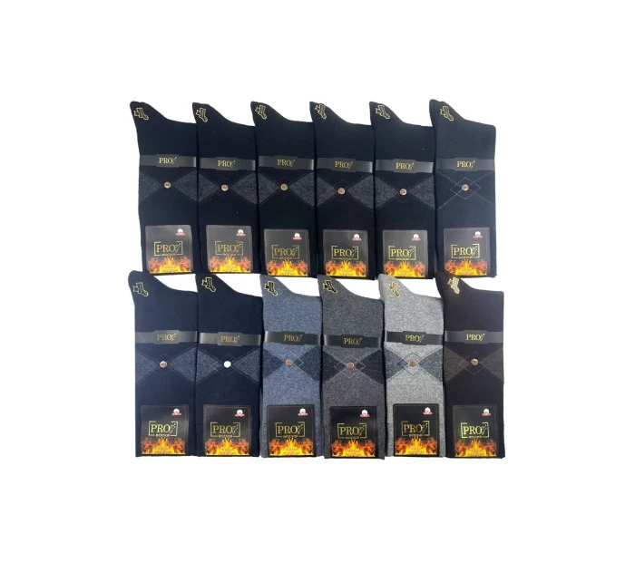 PONOŽKY 14638 FROTÉ MIX