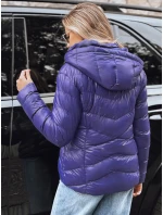 Dámská prošívaná bunda navy blue Dstreet model 21963595 - FashionStreet