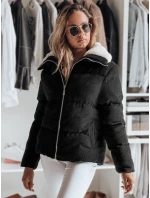 Dámská zimní manšestrová bunda černá Dstreet model 21978694 - FashionStreet Dámská zimní manšestrová bunda černá Dstreet model 21978694 - FashionStreet