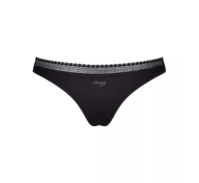 sloggi GO Ribbed R Brazil C2P - BLACK - SLOGGI BLACK - SLOGGI