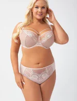 Mäkká dámska podprsenka soft Gorsenia K 496 Paradise Béžová