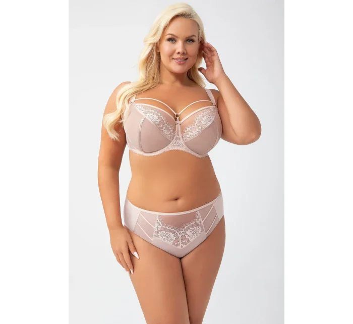 Mäkká dámska podprsenka soft Gorsenia K 496 Paradise Béžová Mäkká dámska podprsenka soft Gorsenia K 496 Paradise Béžová