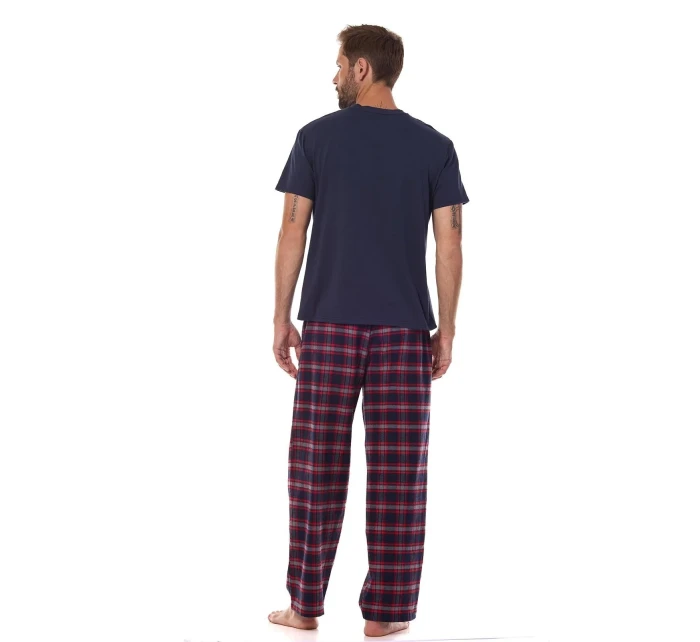 Pánske pyžamo L&L 2473 Ben cr/r M-3XL Pánske pyžamo L&L 2473 Ben cr/r M-3XL