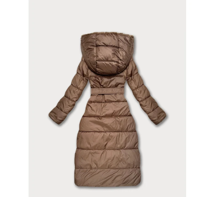 Zimowa kurtka  brązowa model 21761259 - MINORITY