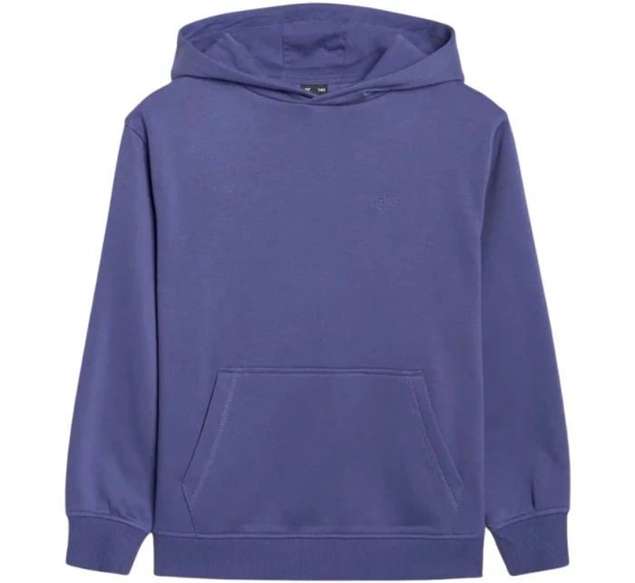 Chlapčenská mikina 4F M1945 modrá 4FJWAW25TSWSM1945 33S