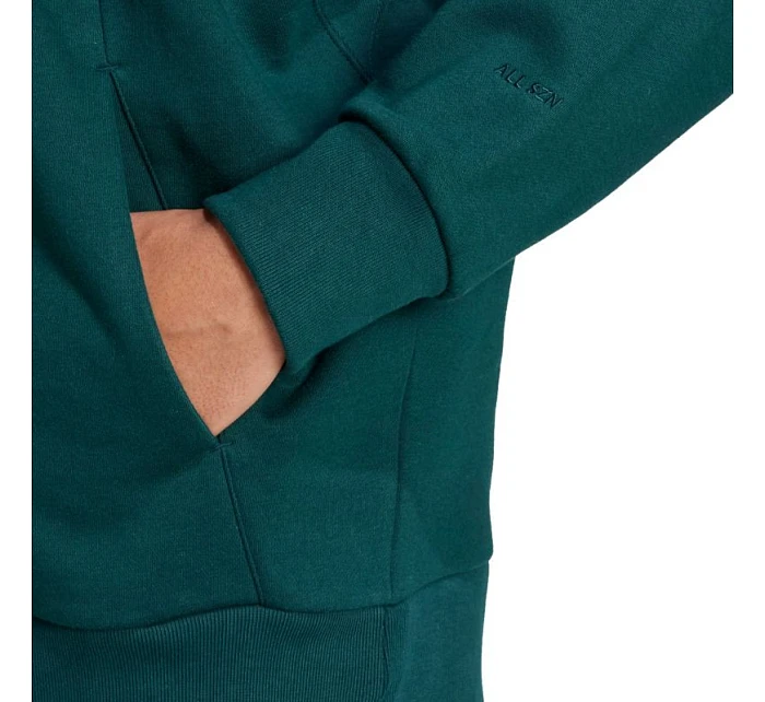 Pánska mikina adidas ALL SZN Fleece Full-Zip Sweatshirt green JX5101 pánska