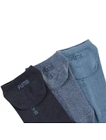 Ponožky Puma Sneaker Plain, balenie po 3 kusoch, tmavomodré, modré 938624 22