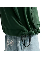 Pánská mikina Sportswear Club Hoodie, zelená, model 22311105 - NIKE