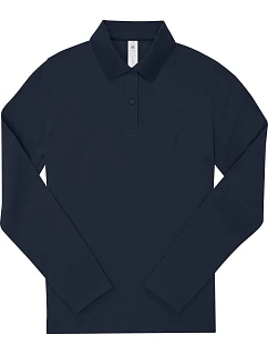 B&C My Polo 180 LSL /women Dámské piqué polo s dlouhým rukávem model 22484519 navy