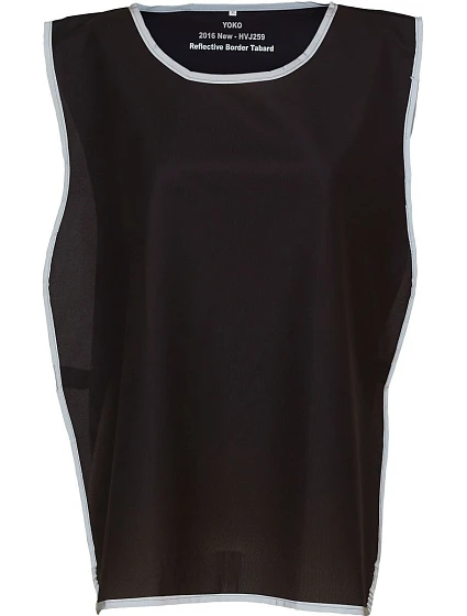 Yoko HVJ 259 Hi-Vis tabard 79.J259 čierny Yoko HVJ 259 Hi-Vis tabard 79.J259 čierny