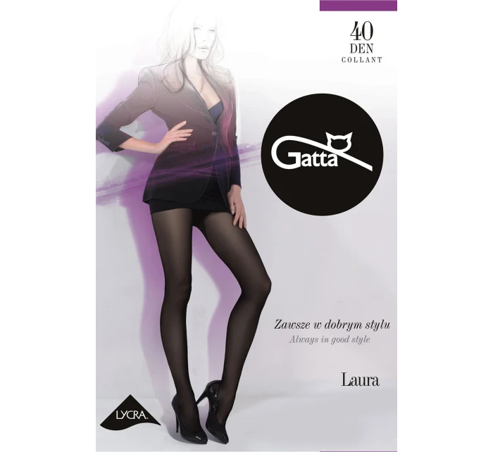 Gatta Laura 40 farba:nero