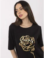 Bluzka CLM BZ model 21094612 czarny - FPrice Bluzka CLM BZ model 21094612 czarny - FPrice