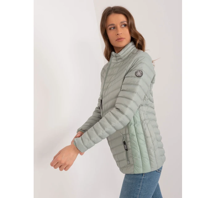 Kurtka model 20095056 pistacjowy - FPrice Kurtka model 20095056 pistacjowy - FPrice