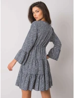 Šaty DHJ SK 8777A.66P tmavomodré