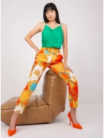 Nohavice DHJ SP 12787D.23X oranžová