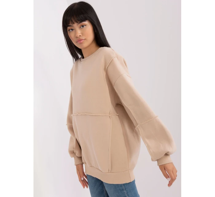 Bluza EM BL model 18741200 beżowy - FPrice Bluza EM BL model 18741200 beżowy - FPrice