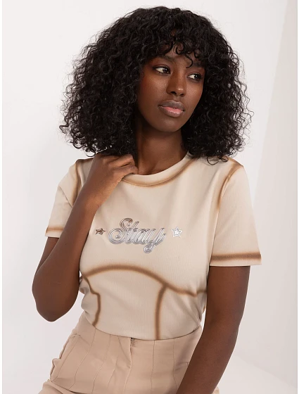 T shirt NM TS model 19662148 beżowy - FPrice
