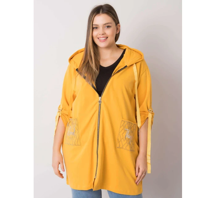 Mikina RV BL model 17419991 tmavě žlutá - FPrice Mikina RV BL model 17419991 tmavě žlutá - FPrice