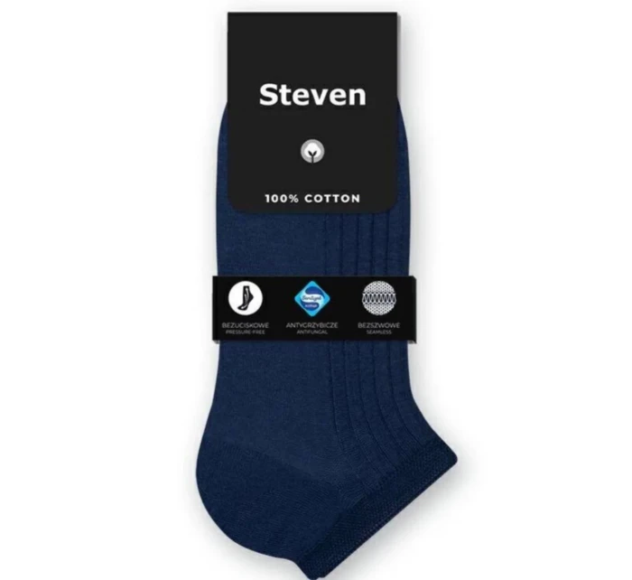 Pánske ponožky 042 tmavo modré - Steven Pánske ponožky 042 tmavo modré - Steven