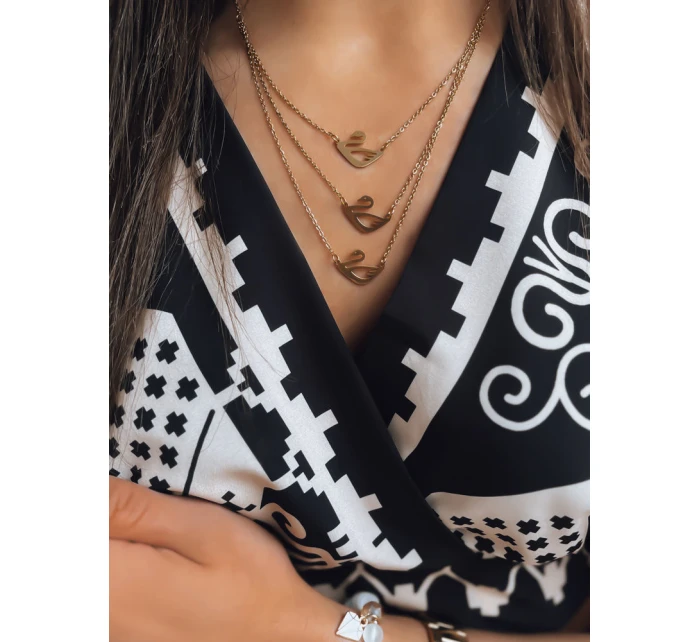 Zlatý náhrdelník SWAN Dstreet model 21969757 - FashionStreet